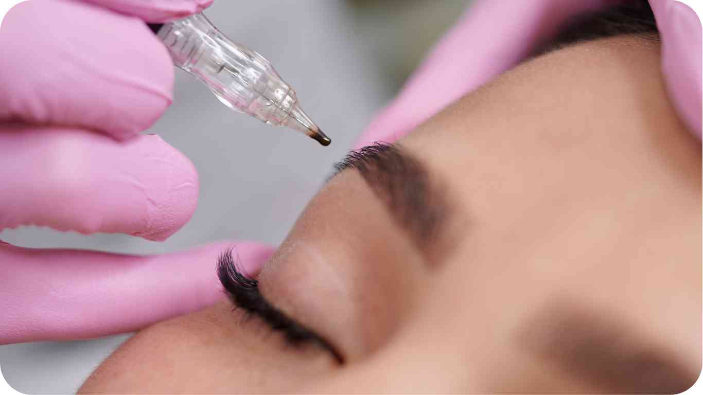 nano microblading brows